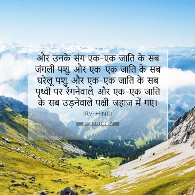 उत्पत्ति 7:14 बाइबल आयत की व्याख्या