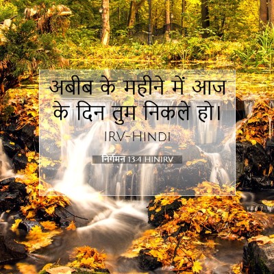 निर्गमन 13:4 HINIRV बाइबल आयत इमेज