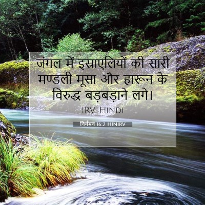 निर्गमन 16:2 HINIRV बाइबल आयत इमेज