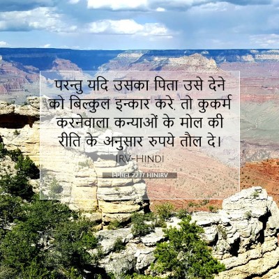निर्गमन 22:17 HINIRV बाइबल आयत इमेज