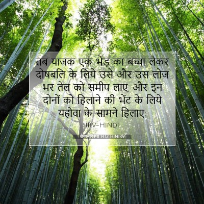 लैव्यव्यवस्था 14:12 HINIRV बाइबल आयत इमेज