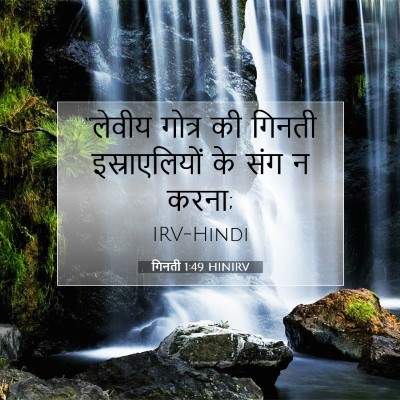 गिनती 1:49 बाइबल आयत की व्याख्या