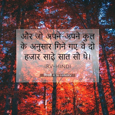 गिनती 4:36 बाइबल आयत की व्याख्या