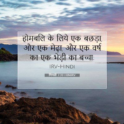गिनती 7:39 बाइबल आयत की व्याख्या