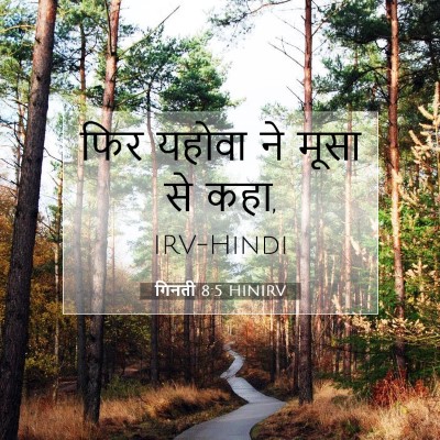 गिनती 8:5 बाइबल आयत की व्याख्या