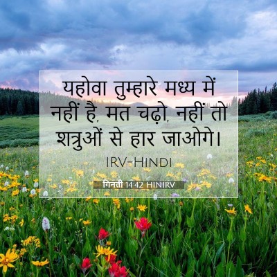 गिनती 14:42 बाइबल आयत की व्याख्या