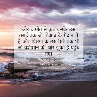 गिनती 21:20 बाइबल आयत की व्याख्या
