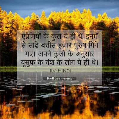 गिनती 26:37 बाइबल आयत की व्याख्या