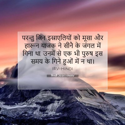 गिनती 26:64 बाइबल आयत की व्याख्या