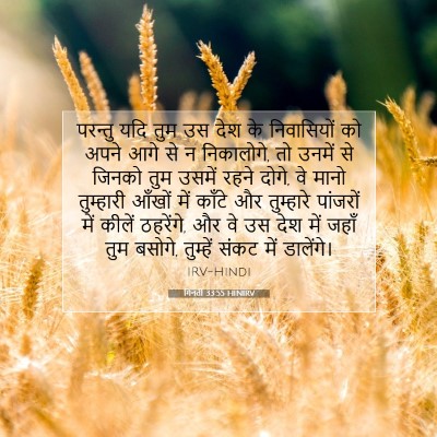 गिनती 33:55 बाइबल आयत की व्याख्या