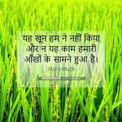 व्यवस्थाविवरण 21:7 HINIRV बाइबल आयत इमेज