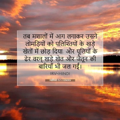 न्यायियों 15:5 बाइबल आयत की व्याख्या