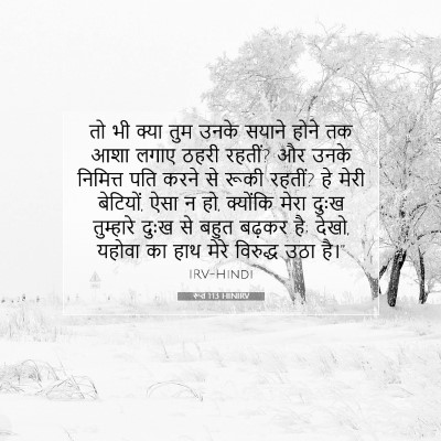रूत 1:13 बाइबल आयत की व्याख्या
