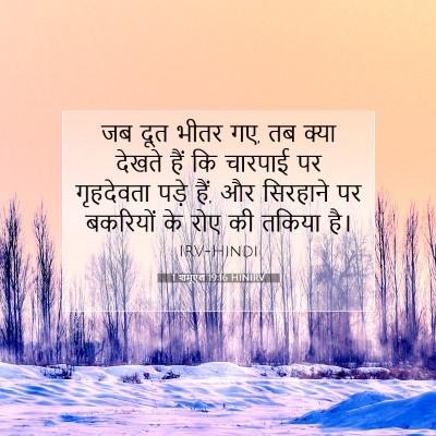 1 शमूएल 19:16 बाइबल आयत की व्याख्या