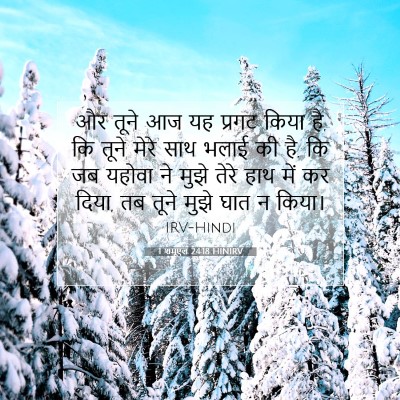 1 शमूएल 24:18 HINIRV बाइबल आयत इमेज