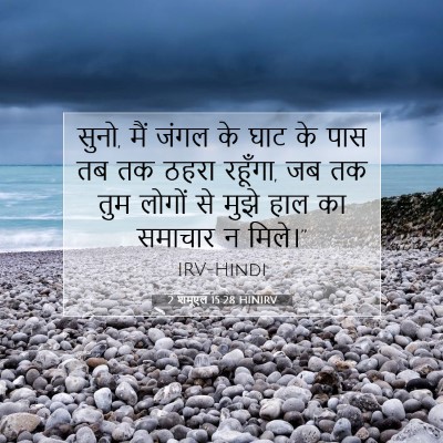 2 शमूएल 15:28 HINIRV बाइबल आयत इमेज