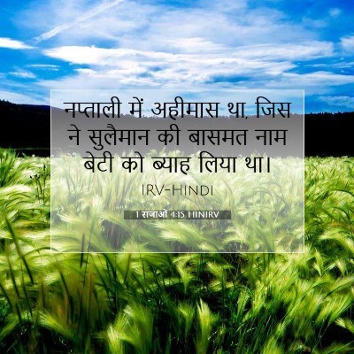 1 राजाओं 4:15 बाइबल आयत की व्याख्या