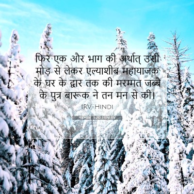 नहेम्याह 3:20 HINIRV बाइबल आयत इमेज