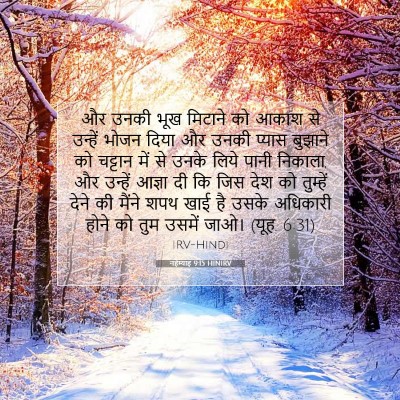 नहेम्याह 9:15 HINIRV बाइबल आयत इमेज