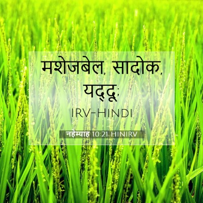नहेम्याह 10:21 HINIRV बाइबल आयत इमेज