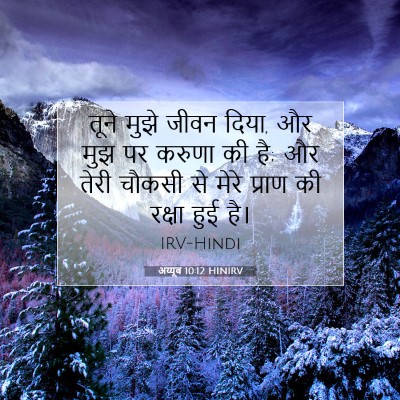अय्यूब 10:12 HINIRV बाइबल आयत इमेज