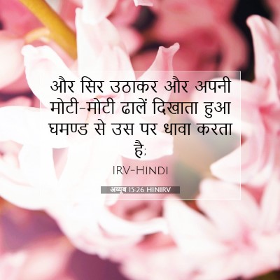 अय्यूब 15:26 HINIRV बाइबल आयत इमेज