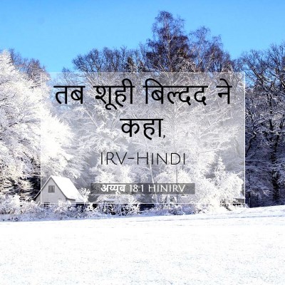अय्यूब 18:1 HINIRV बाइबल आयत इमेज