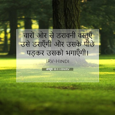 अय्यूब 18:11 HINIRV बाइबल आयत इमेज