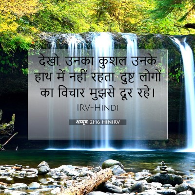 अय्यूब 21:16 HINIRV बाइबल आयत इमेज