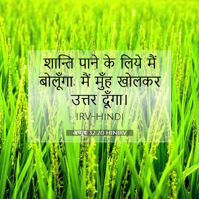 अय्यूब 32:20 HINIRV बाइबल आयत इमेज