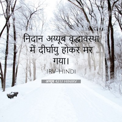 अय्यूब 42:17 HINIRV बाइबल आयत इमेज