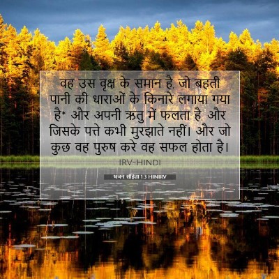 भजन संहिता 1:3 बाइबल आयत की व्याख्या