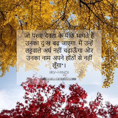 भजन संहिता 16:4 बाइबल आयत की व्याख्या