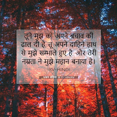 भजन संहिता 18:35 बाइबल आयत की व्याख्या