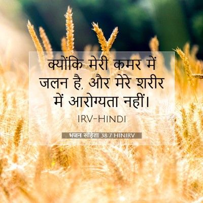 भजन संहिता 38:7 बाइबल आयत की व्याख्या