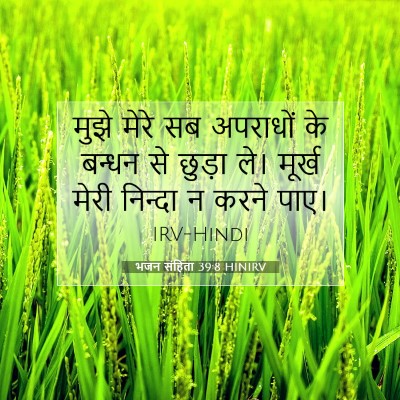 भजन संहिता 39:8 बाइबल आयत की व्याख्या