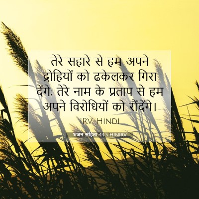 भजन संहिता 44:5 बाइबल आयत की व्याख्या