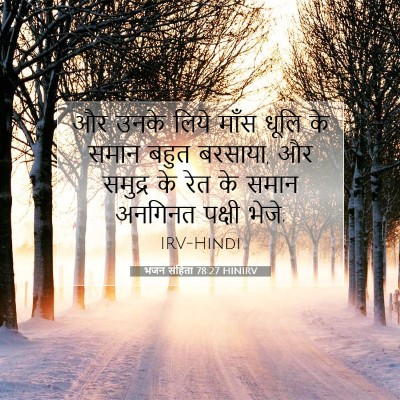 भजन संहिता 78:27 बाइबल आयत की व्याख्या