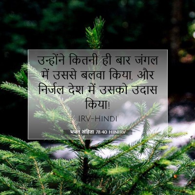 भजन संहिता 78:40 बाइबल आयत की व्याख्या