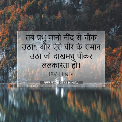 भजन संहिता 78:65 बाइबल आयत की व्याख्या