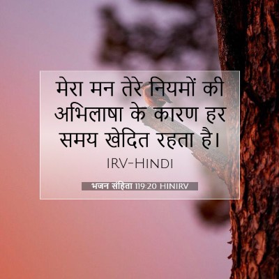 भजन संहिता 119:20 बाइबल आयत की व्याख्या