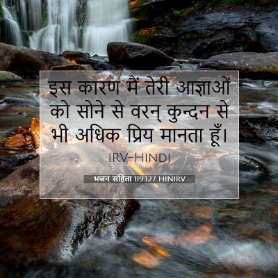भजन संहिता 119:127 बाइबल आयत की व्याख्या