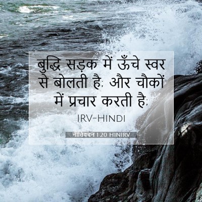 नीतिवचन 1:20 बाइबल आयत की व्याख्या