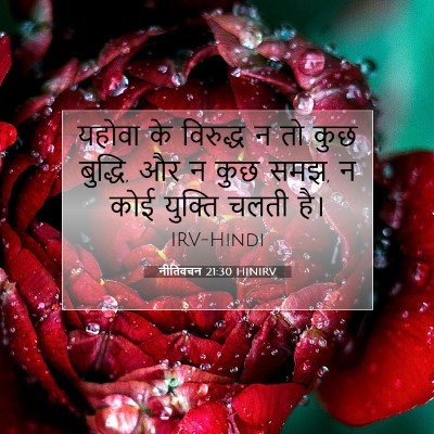 नीतिवचन 21:30 HINIRV बाइबल आयत इमेज