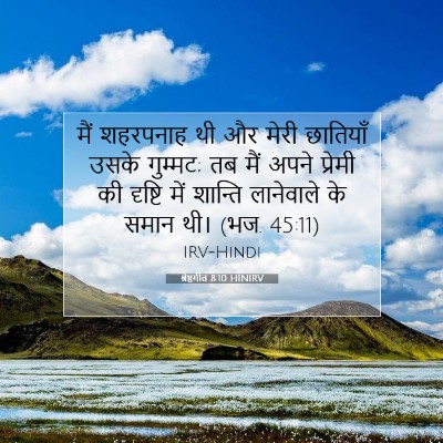 श्रेष्ठगीत 8:10 HINIRV बाइबल आयत इमेज