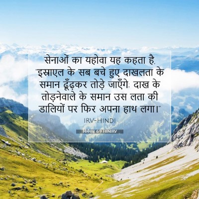 यिर्मयाह 6:9 बाइबल आयत की व्याख्या