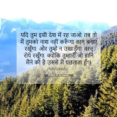 यिर्मयाह 42:10 बाइबल आयत की व्याख्या