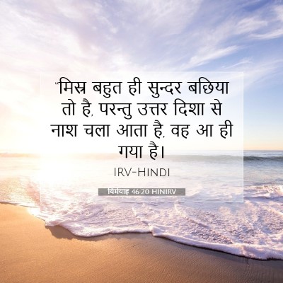 यिर्मयाह 46:20 HINIRV बाइबल आयत इमेज