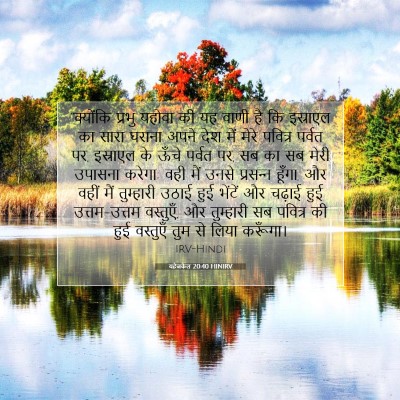 यहेजकेल 20:40 HINIRV बाइबल आयत इमेज