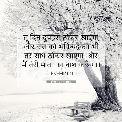 होशे 4:5 बाइबल आयत की व्याख्या
